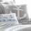 Almofada decorativa Levtex Home com aplique de âncora, 45x45 cm (18x18 polegadas) 2