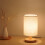 Wood Bedside Lamp Warm White 1 Pack 7