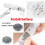 Portable digital luggage scale 50kg high accuracy 3