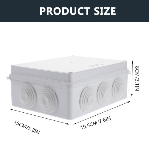Waterproof Junction Box Outdoor Weatherproof Electrical Box 1
