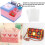 Plastic Mesh Canvas Sheets for Embroidery 20 pcs 10.2 x 8