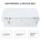 Plastic Junction Box Waterproof Outdoor White ABS 5