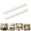 Dresser Drawer Slides White 4-Piece Set 2