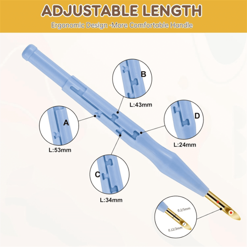 Punch Needle Tool Set with 11 Sizes and Wooden Handle 1