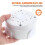 Waterproof Outdoor Camera Junction Box with Metal Mounts 6