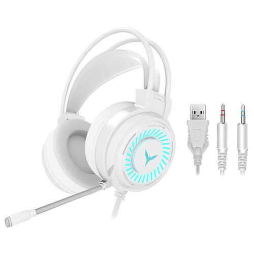 Gaming Headset with Noise-Cancelling Mic, 4D Surround, Soft 2