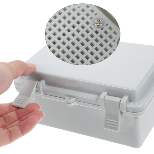 Waterproof Electrical Junction Box Outdoor ABS White 2