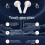 Ozmmyan Wireless Bluetooth 5.3 Gaming Headset with Low 7