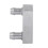 CPU water cooling block aluminum 40x40mm 3