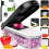6 in 1 Manual Vegetable Chopper White Multi-Function Kitchen Slicer Potato Cutter Shredder Dicer 1