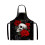 Halloween forklæde kranie design unisex 1 stk. 2