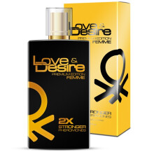 LOVE DESIRE PREMIUM INTENSYWNE DAMSKIE PERFUMY Z FEROMONAMI FEROMONY GOLD