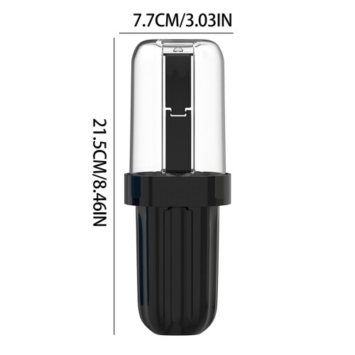 Jacenvly portable toothbrush holder with travel cup 1