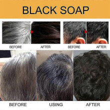 1-3pcs Spartan Gray Hair Reverse Bar Mane Gray Reverse Bar, Hair Darken Bar Soap Nourishes