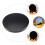 Scrying Mirror Black Circle Meditation Decoration 4pcs 5