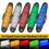 LIKEM Sivumerkkivalo 6LED Punainen 12V/24V 4