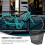 Black Kids Bicycle Basket with Hooks and Removable Wire Mesh 8