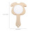 Wooden Mirror Hand Blank for DIY Vanity 5 pcs 6