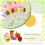 Kit de crochê para iniciantes com tema de frutas (6 peças) 3