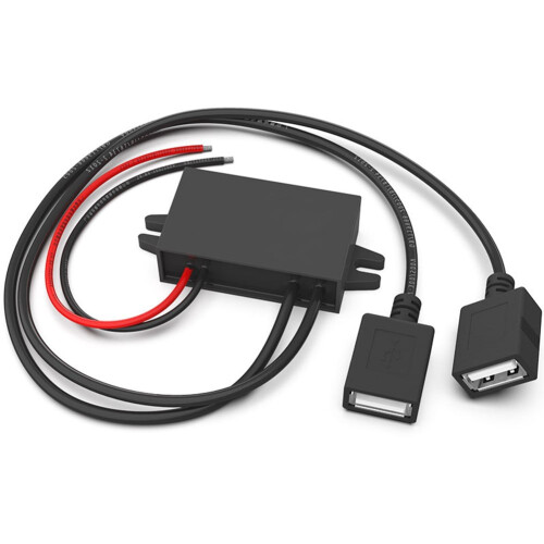 Convertidor USB DC-DC de 12V/24V a 5V3A Cargador para coche 1