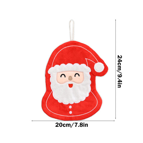 Torchons de cuisine de Noël à séchage rapide et doux, lot de 4 2