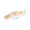 Paravent pliant en bois avec pieds de base (3 pièces) 2