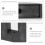 Paravent pliable avec support et base 3