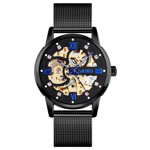 Quinlirra Women's Automatic Mechanical Watch with Mesh Band
