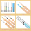Punch Needle Kit Wooden Adjustable 23 pcs 2