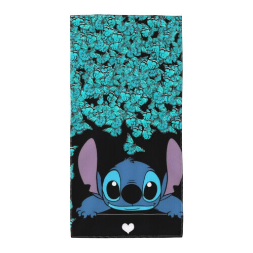 Ručníky Stitch do koupelny, měkké savé, 2 ks 1