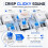 60PCS  Mechanical Keyboard Switches Clicky Tactile Key Replacement Set with  Puller Cleaning Lube Brush 2