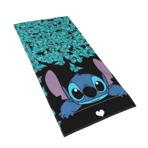 Ručníky Stitch do koupelny, měkké savé, 2 ks 2
