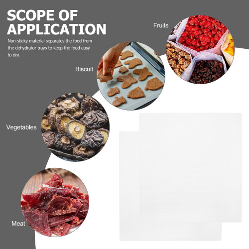 Silicone Dehydrator Sheets Reusable 6 Pcs 1