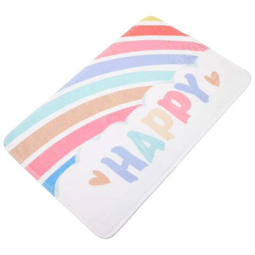 Regenboog antislip badmat 60x40cm 1