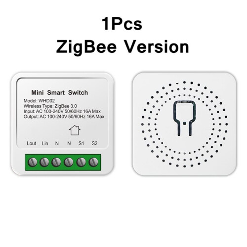 For ZigBee 3.0   DIY  Light  Automation Module 16A Relay Breaker App Remote Control Works 2