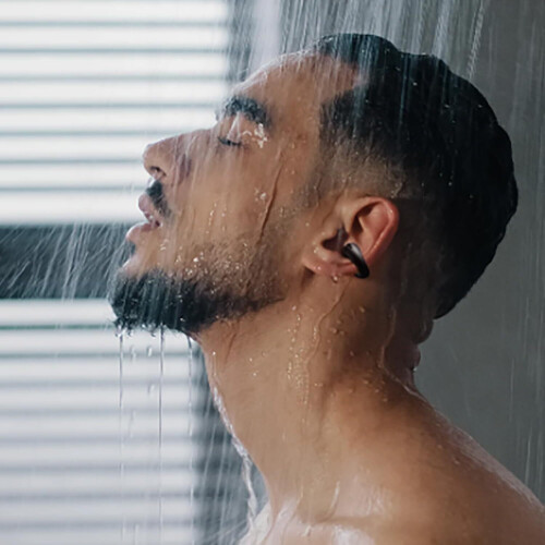 Ακουστικά Yesnero Showerbuds Open Ear Bone Conducting, Λευκά 1