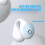 Ακουστικά Yesnero Showerbuds Open Ear Bone Conducting, Λευκά 6