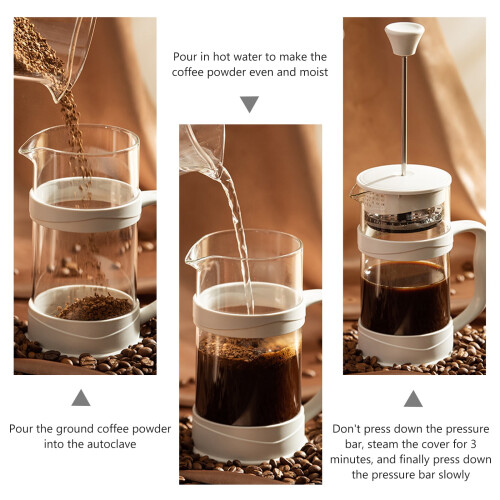 Cafetière en verre pour usage domestique 350 ml 1