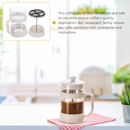 Cafetière en verre pour usage domestique 350 ml 2
