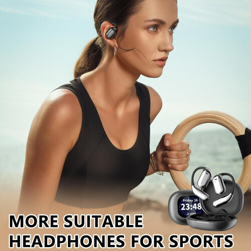 Auricolari Erazer XP2 open-ear Bluetooth 5.4, bianchi. 1