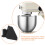 Bread Maker Paddle Aluminum Nonstick 1 Piece 5