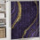 Marmor-Duschvorhang-Set, 4-teilig 5