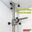 Heavy-Duty Adjustable Ceiling Leveling Bracket with Pivoting L-Shape Base Wall Ceiling Mounted Tool 4