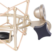Microphone Shock Mount Adjustable Mount Recording for Newman TLM103 Metal Bracket Pod Microphone Mount