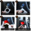 Car Push to Start Button, Metal Engine  Rocker , LED Joystick Lever Decoration for Ignitier Stop Button B 4