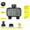 Sprinkler Timer 2 Zone Programmable Water Timer for Garden Hose Automatic Drip Irrigation Function US Watering Timer 6