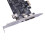 PCI Express FireWire Adapter IEEE 1394b 800 Mbps Low Profile 4