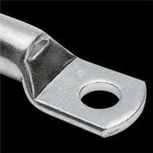 40pcs Tinned Copper Wire Nose Terminal Crimp SC Type Lugs Ring Cable Connector 2.5mm2 M4/M5/M6 SC2.5-6