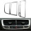 Center Dashboard  Panel Outlet Air Vent Decoration Frame for /Vauxhal MOKKA 2013 -2018 2