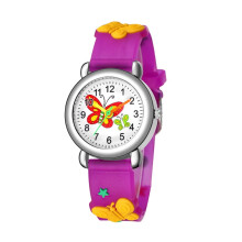 Montres Quinlirra pour femmes, enfants et garçons, motif mignon, montre-bracelet analogique à quartz, accessoire de voyage tendance